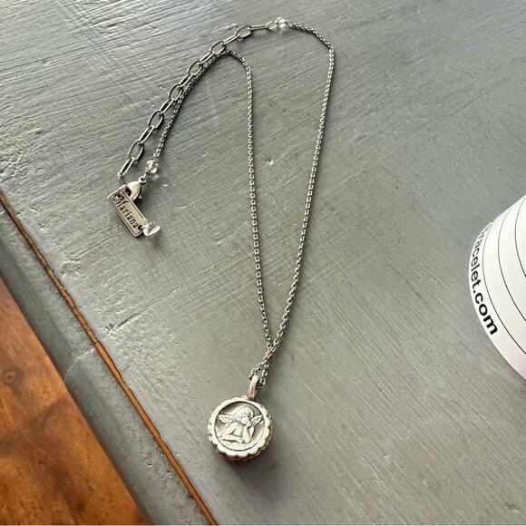 Mariana Swarovski Crystal Guardian Angel Pendant Necklace - Picture 10 of 15